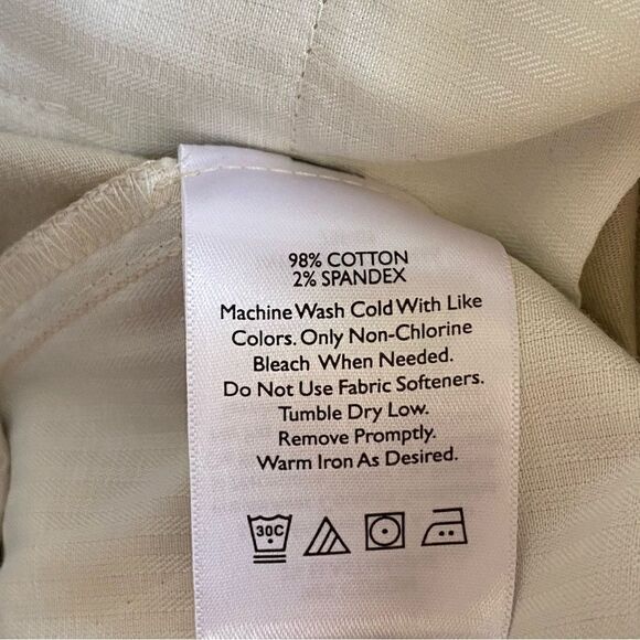 Eddie Bauer Skirt Khaki Tan Business Casual 2 Preppy - Picture 14 of 14